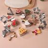 12-Piece Christmas Series Biscuit Mould 2025 Color Boxed Stainless Steel Baking Tool