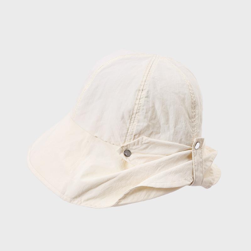 

Summer Collectible Shawl Hat Outdoor UV Sunscreen Waterproof Quick-drying Fisherman Hat unisex Lightweight Sun Hat бежевый