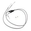 42inch Weaving Steel Wires Throttle Cable case for Harley Davidson Sportster XL1200 883 Dyna Road King Electra Glide Accessories