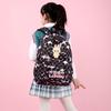 4Pcs/set Cute Printed Backpack Girl School Student Knapsack Fish Scale Style Bag Lunch Bag Pencil Bag 750Ml Outdoor Water Bottle