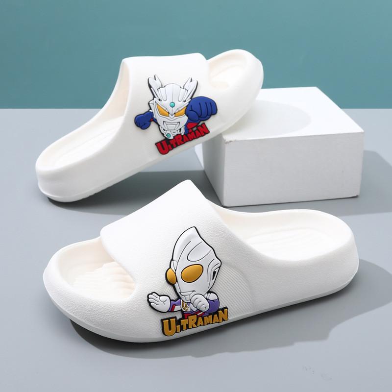Mario Zeichentrickfigur Kinder Slipper Sandalen Bequeme Sommer Indoor Hausschuhe