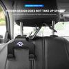 Car Stickers Double Head Hook Car Rear Seat Hanging Storage Holder Organizer For Volkswagen Tharu R T5 GTI Tiguan Passat R-Line