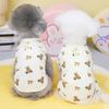 Pet cat dog clothes four-legged clothes anti-hair loss small dog spring and summer thin vest