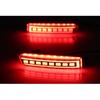 Square Rear Bumper decoration lamp led brake light For NISSAN KICKS 2017-