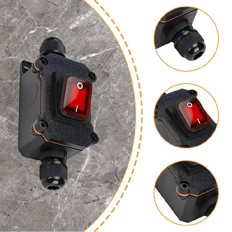 Inline Cord Switches Waterproof Power Cord Toggle Switches Heavy Duty Outdoor