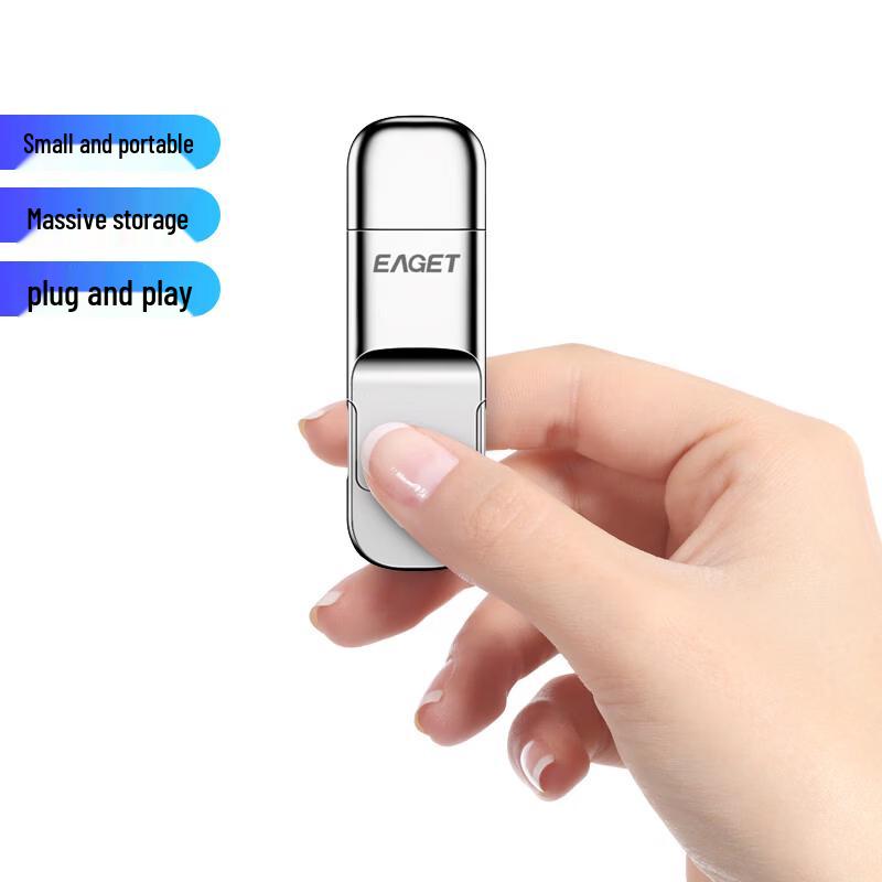 EAGET HS-C02 High-Speed Dual-Interface SSD USB Drive