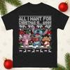 Lilo Stitch Christmas T Shirt Xmas Funny Stitch Tee Shirt Unisex Gift Top
