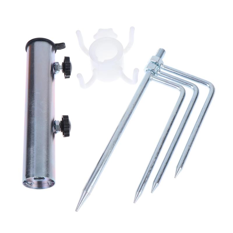 Heavy Duty Portable Beach Umbrella Ground Stand Outdoor Windproof for Camping Garden Backyard Sports Events Activities