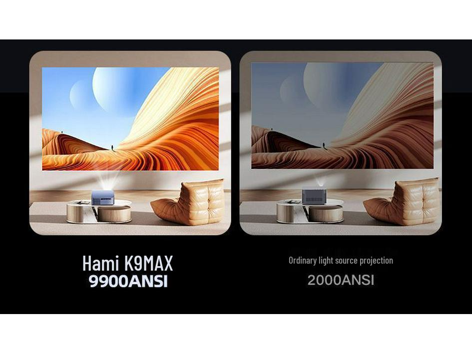 HD Cinema-Grade Laser Projector with Enclosed Light Engine (Upgraded Version)