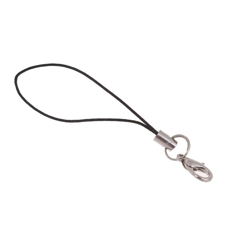 Nylon Lanyard Strap for USB Flash Drive MP4 Player Wireless Earphone Keychains Anti-lost Lanyard with Lobster Clasp