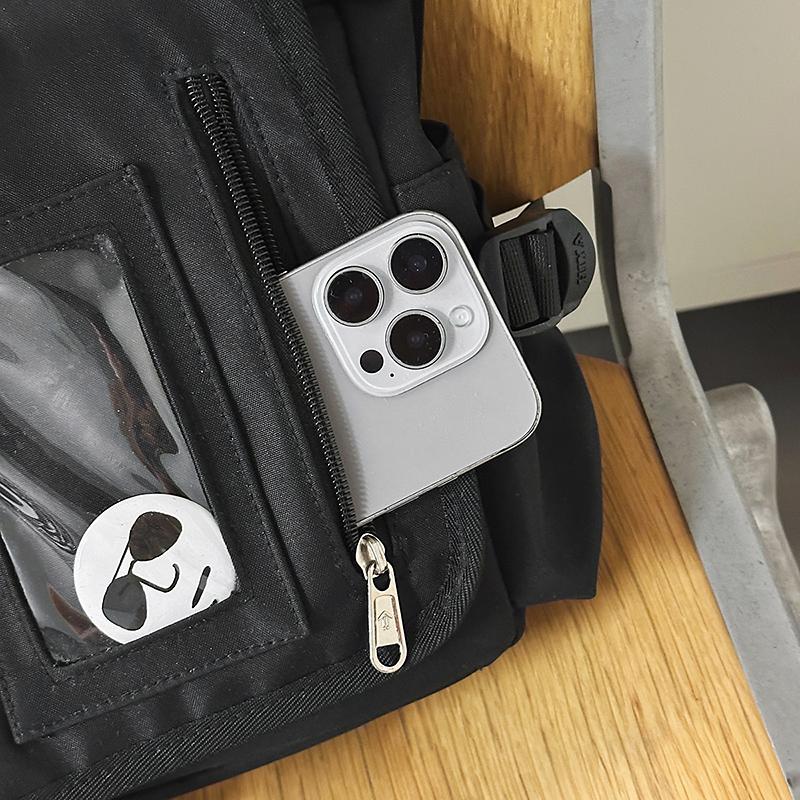 Mäns Messenger-väska Dam Axelväska Pendlar Väska Stor Kapacitet Student Klass Bokväska