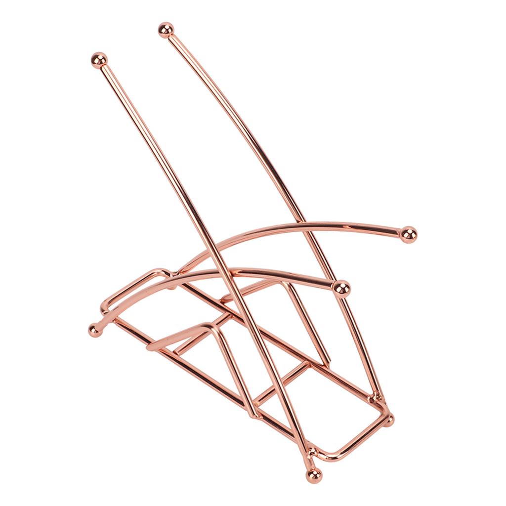 Napkin Holder Fashion Elegant Thickened X Shaped Hotel Table Napkin Holder Wrought Iron Vertical Tissue Holder