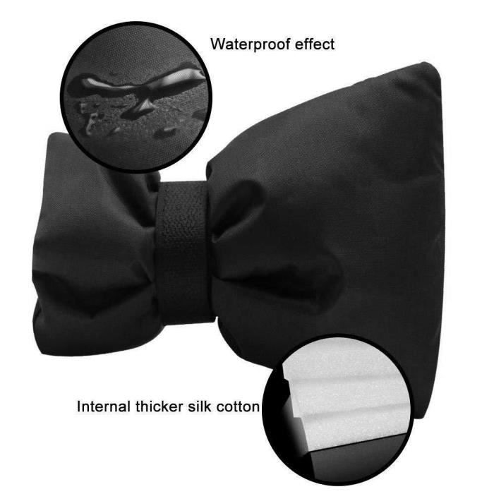 Lot de 2 Housse de Robinet L'extérieur pour la Protection Contre Le Gel en Hiver 18cm x 14cm