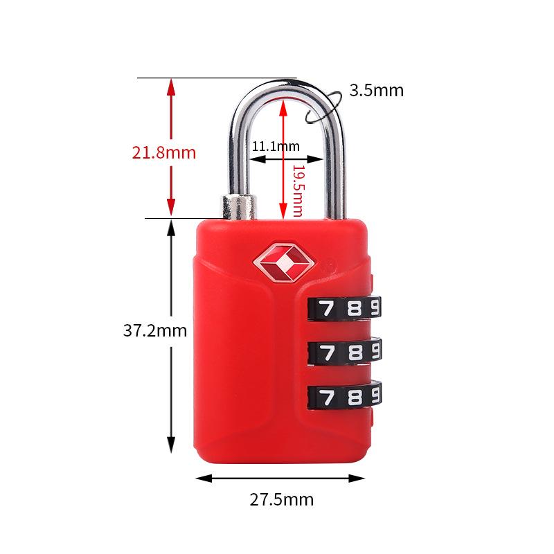 

TSA 3-Digit Combination Lock for Bags & Lockers