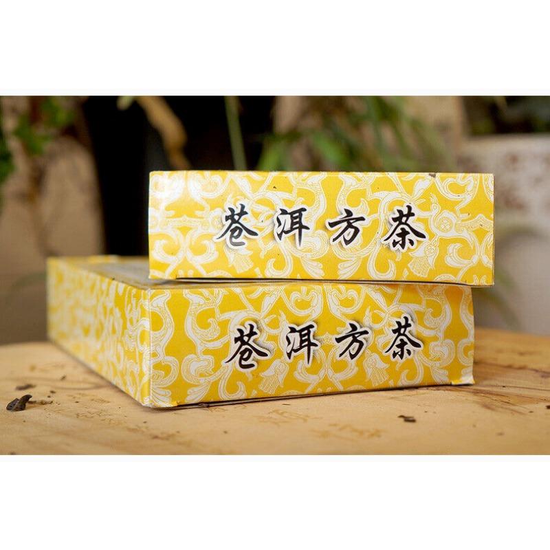 Shen Pu Erh Aged Tea Brick Xiaguan TuochaChaCang Er Fang Zhuan Tea 250g