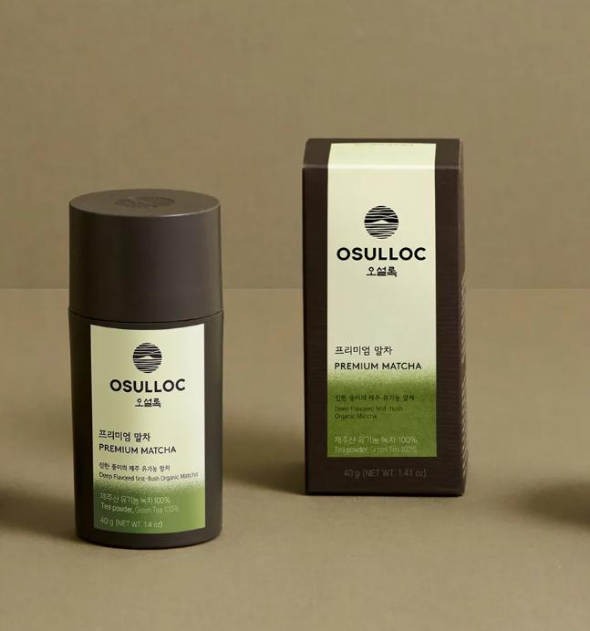 

O’sulloc Органический порошок матча с Чеджу 40 г – Премиальный корейский зеленый чай