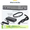 Stație de andocare StarTech cu porturi USB și LAN Dual 4K 60Hz 100W pentru Windows USB-C HDMI, Hub, LAN, (196N-USBC-DOCK)
