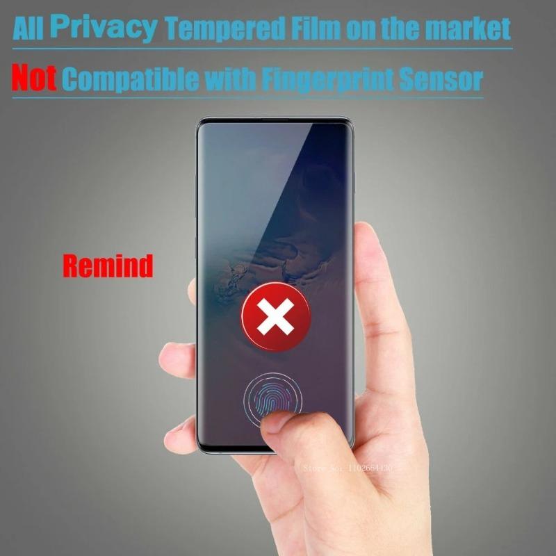 2 Stück 3D Curved Edge Sichtschutz Anti-Spy Peeping 9H Gehärtetes Glas für Redmi Note 15 13 14 Pro Plus Displayschutzfolie Schutzfolie
