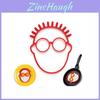 Unique Silicone Eye Glasses Man Egg Fryer Baking Tool