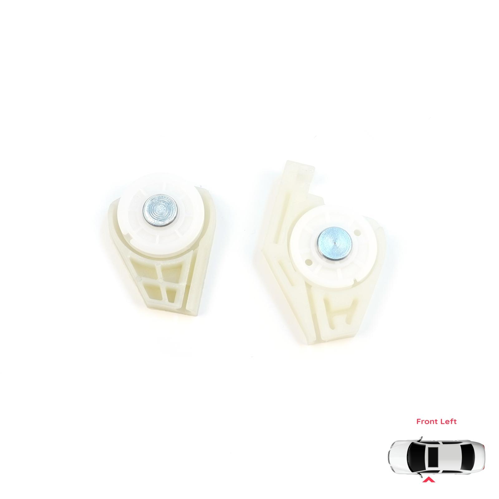 

BWR5392+BWR1062 Front Left Window Regulator Repair Corner Cable Roller Pulley Clips Pin Sets for Fiat Doblo MK1 MPV Van 119 223 2001-2010 51718404