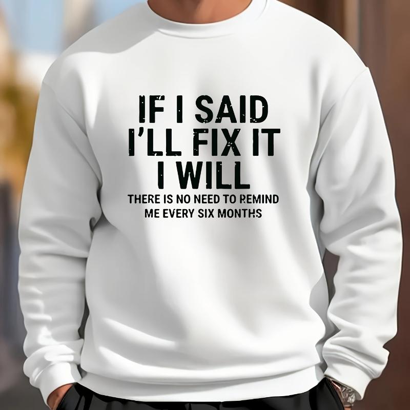 

Men s Oversized Crew Neck Hoodie, Loose Baggy Fit S