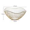 Simple Nordic Style Metal Fruit Basket Drain Basket Storage Basket Practical Kitchen Supplies Tablewear