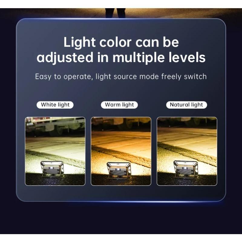 Portable LED Camping Tent Light Rechargeable Searchlight High Power Outdoor Emergency Lighting Waterproof Hanging Night Lamp