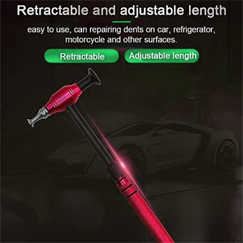 Car Body Paintless Dent Repair Hammer Tool Tap Down with 5 Interchangeable Heads