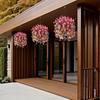 1Piece Artificial Hanging Sunflower Weather Resistant  Decoration For Household Garden Wedding Garden Decoration Decorative Flower Bunch