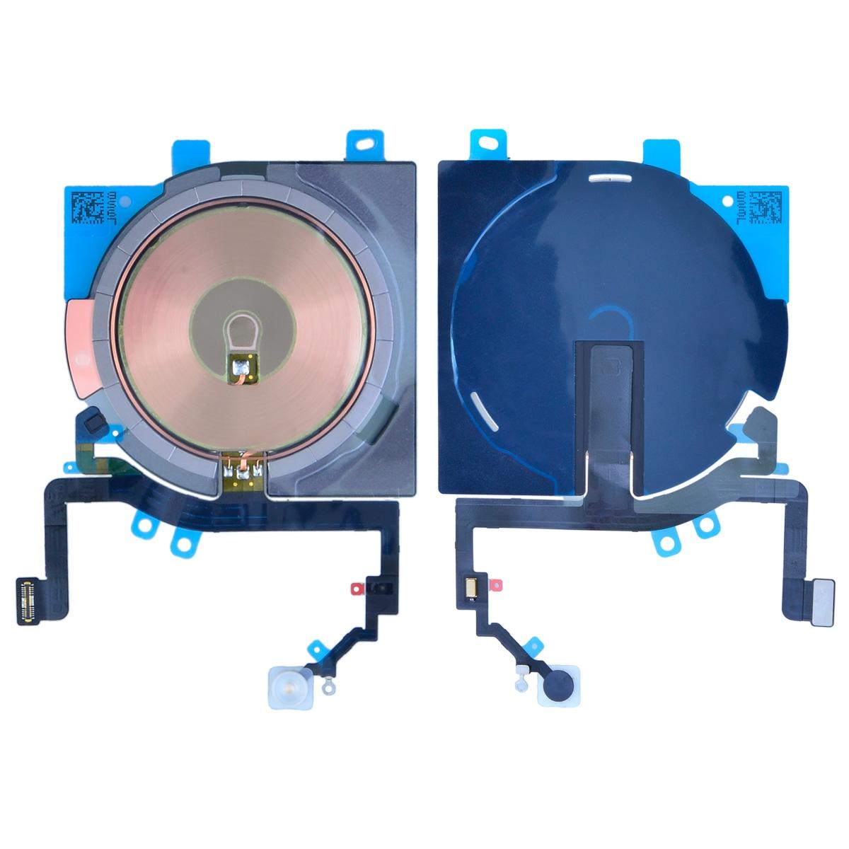 

For iPhone 15 Camera Flash Flex Cable+Wireless Charging Port Cable (Without Logo) Type A