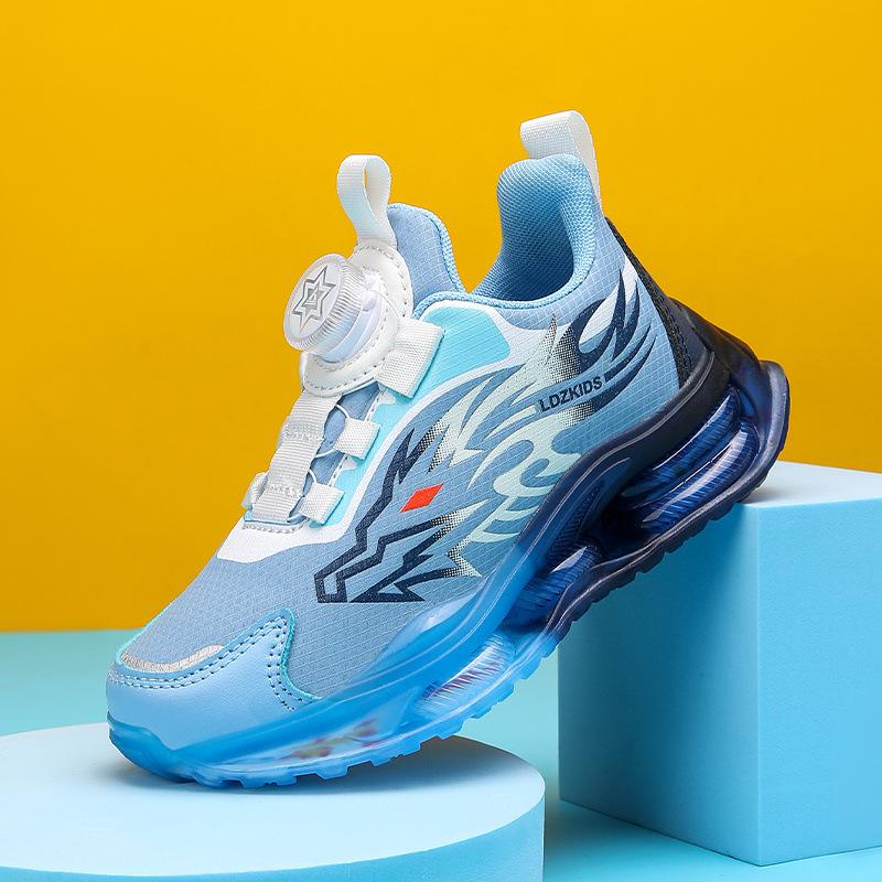 Boys shoes 2025 new children's autumn sports shoes medium and large children's leather waterproof running shoes children's casual shoes