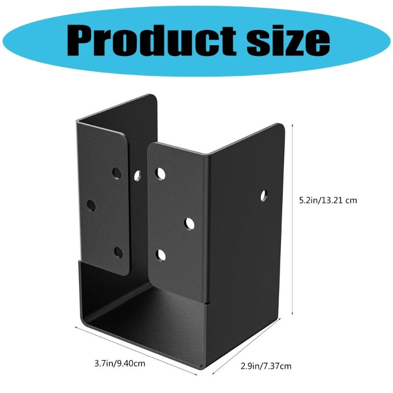 Heavy Type Corrosions Resistant Flanges Brackets for Reinforcing Garden Fences and Outdoor Structures