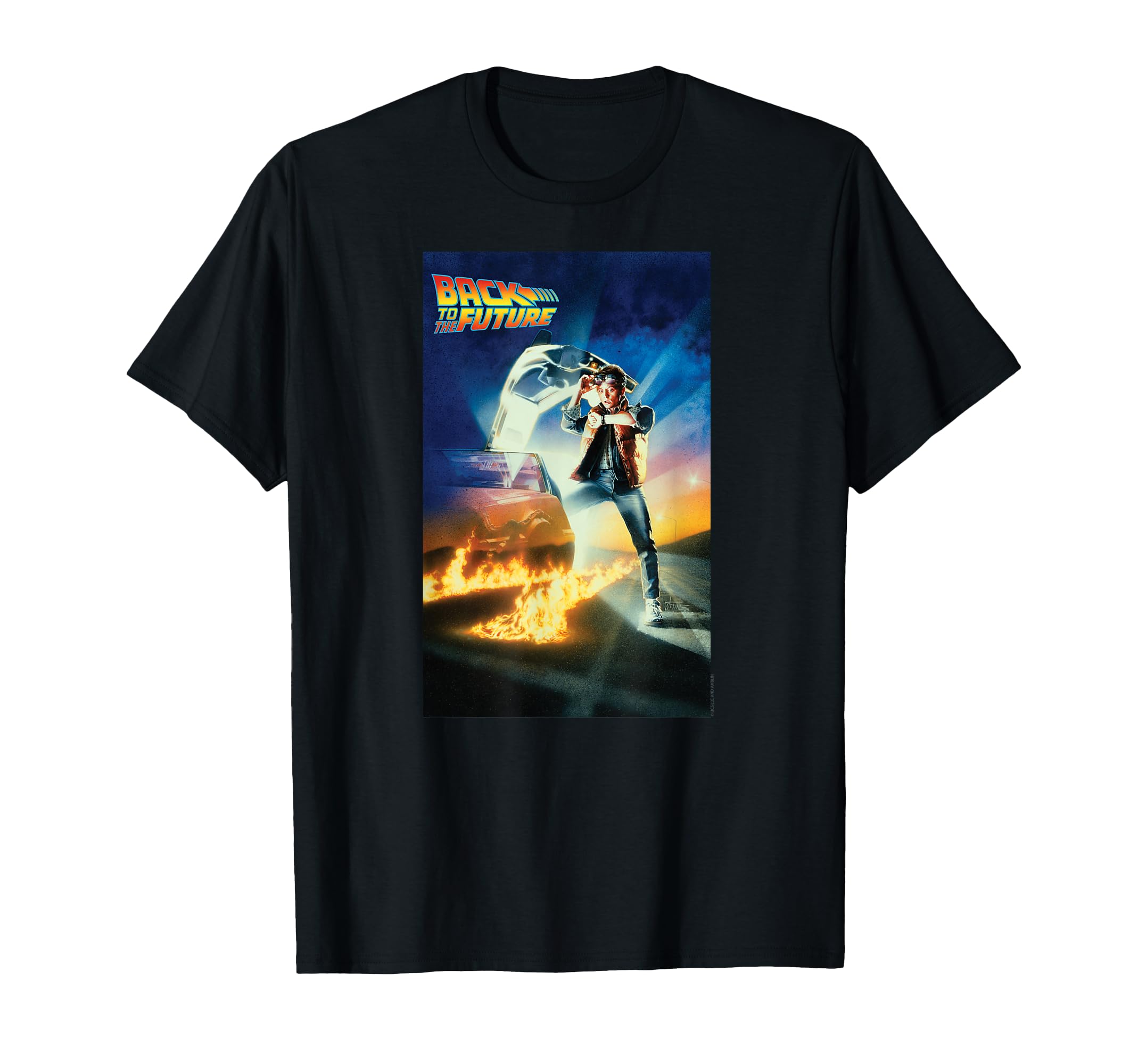 Back to the Future Poster T-Shirt