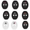 Universal Silicone Car Door Lock Protection Pad - Sound Reduction & Shock Absorption for Select Models