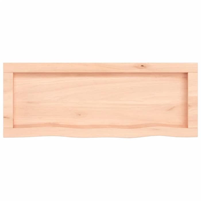 VidaXL Wall Shelf 80x30x4 Cm Solid Untreated Oak Wood 363543