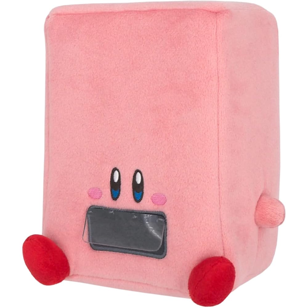 Sanei Boeki Kirby All Star Collection Plush Toy Kirby 16.5x11.5x17.5cm Soft Stuffed Animal