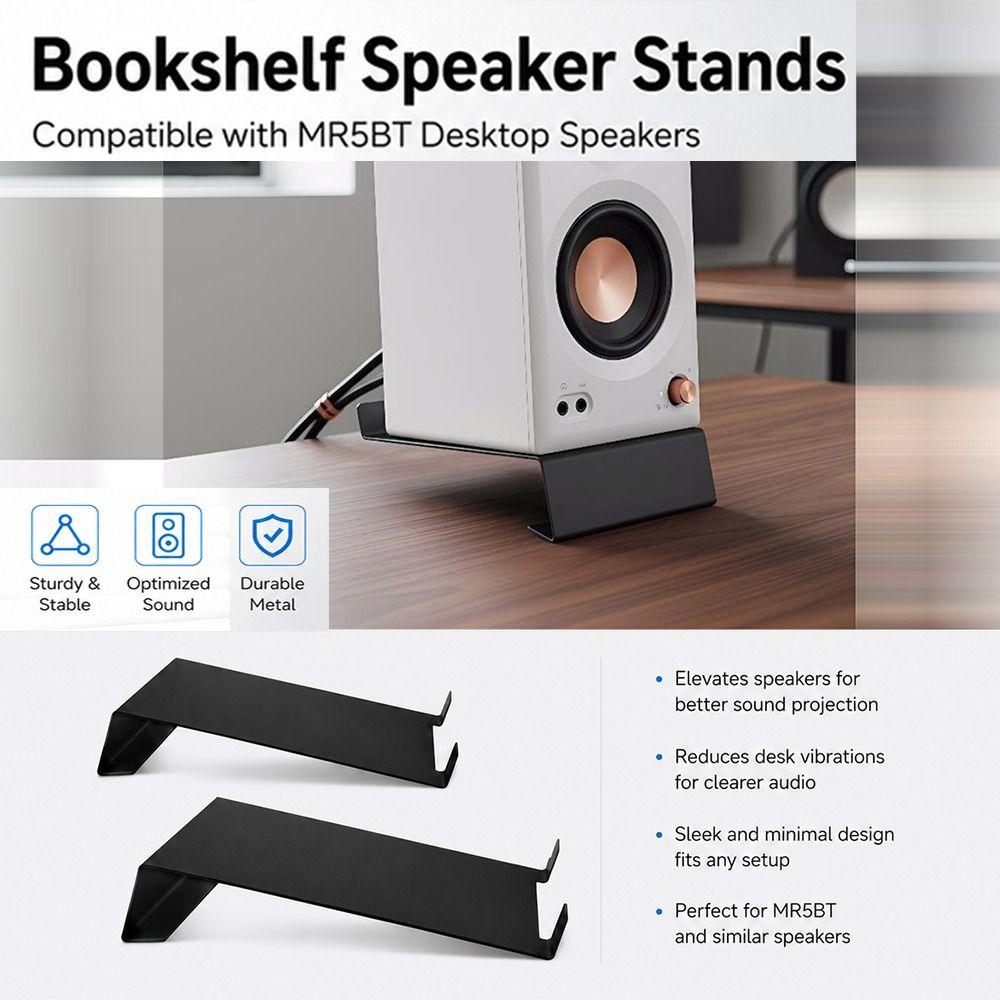 1Pcs Anti Vibration Feet Bookshelf Speaker Stand  for Speakers Under 4.5inches 6.5inches