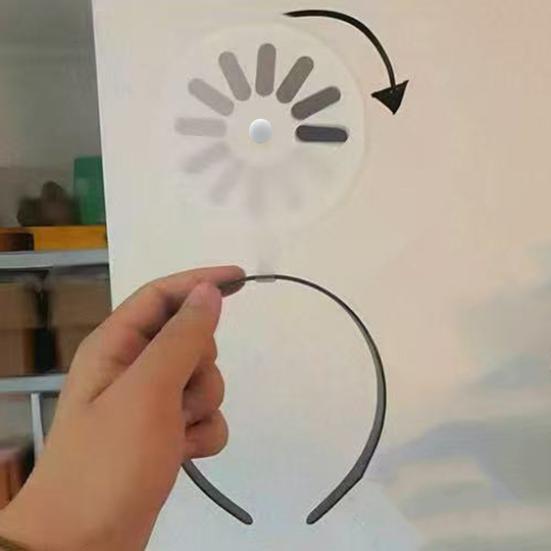 1/2 stk Dame Hårbøyle Hjerne Laster Design Pannebånd Humør Avslappende