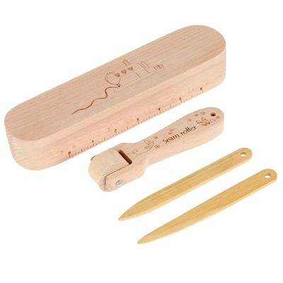Wood Tailors Clapper Professional Wooden Seam Roller High Quality Pressing Pad  for Sewing