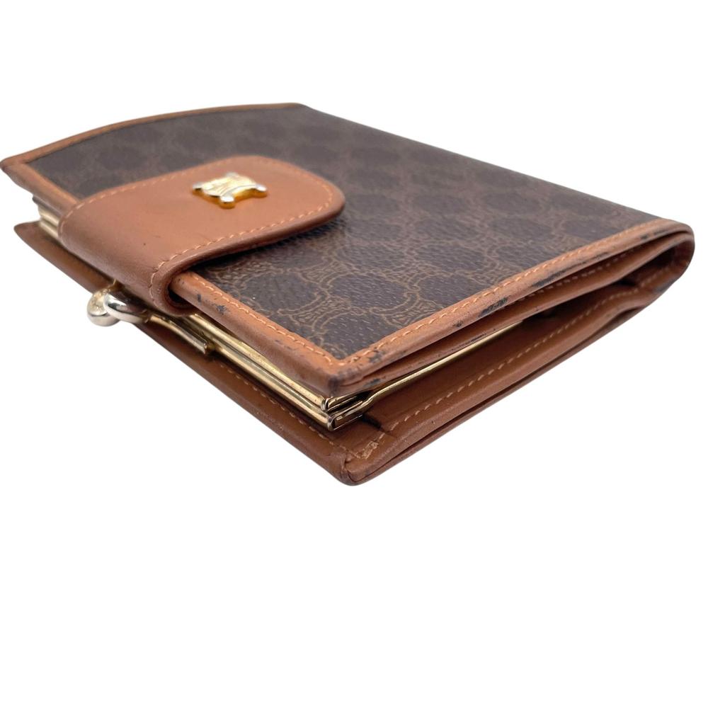 Used CELINEBifold Wallet Brown leather Women