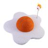 Cat Scratcher Pet Toy Flower Shaped Scratch Resistant, Anti Slip Comfortable, Scratching Pad Interactive Kitten Toy