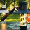 Stepless Dimming Portable Flashlight Waterproof Rechargeable Lantern  Handheld Use