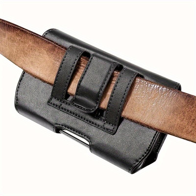 Fashion Leather Phone Case Waist Bag Wallet Phone Pouch Belt Bag for iPhone XS Huawei Samsung
