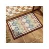 European Classical Diatom Mud Floor Mat Household Non-Slip And Dirt-Resistant Foot Mat Bathroom Door Water Absorption Easy To Take Care Of Floor Mat