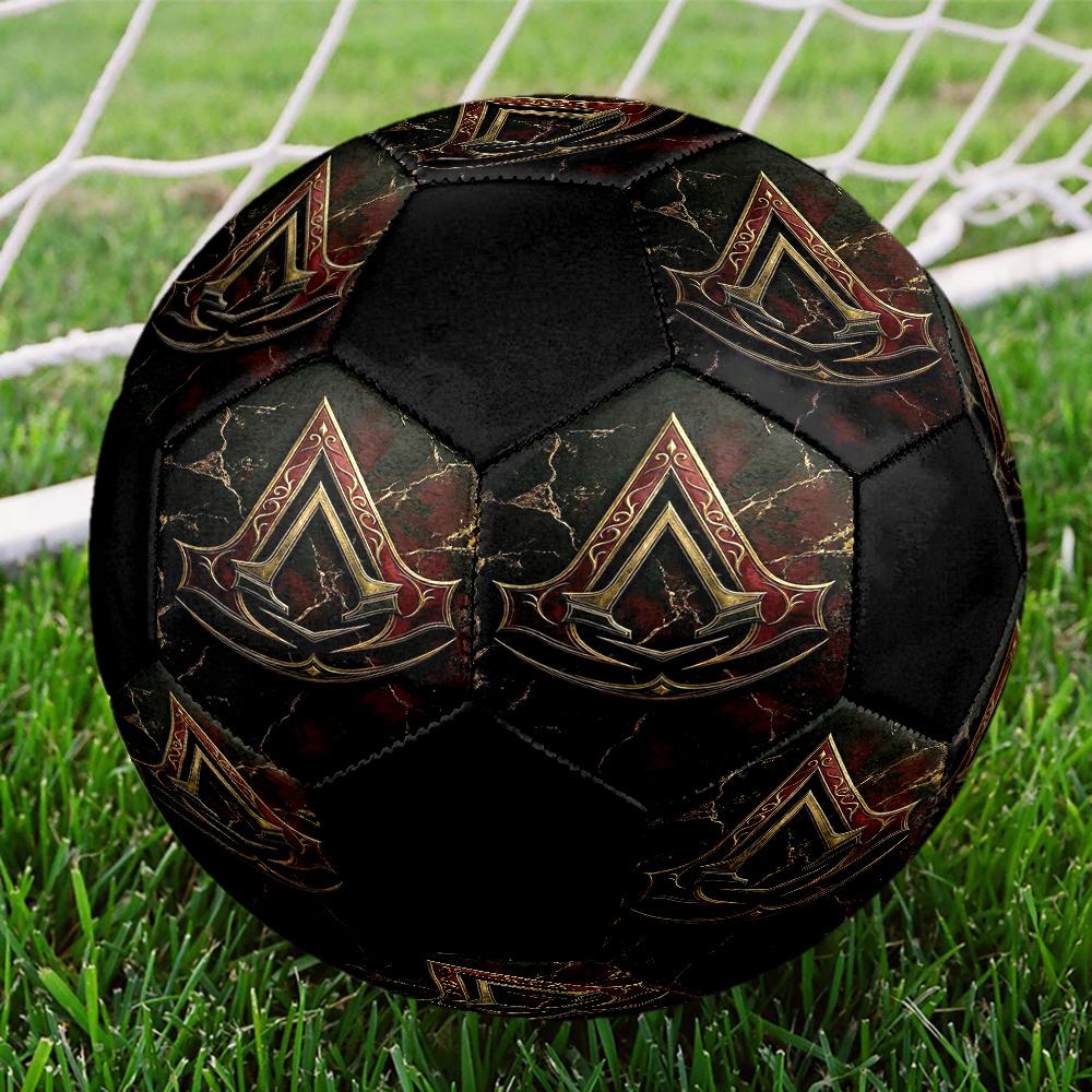 Assassin's Creed Theme Size 5 Soccer Ball, Suitable for Both Indoor and Outdoor Matches, a Gift Suitable for Everyone.