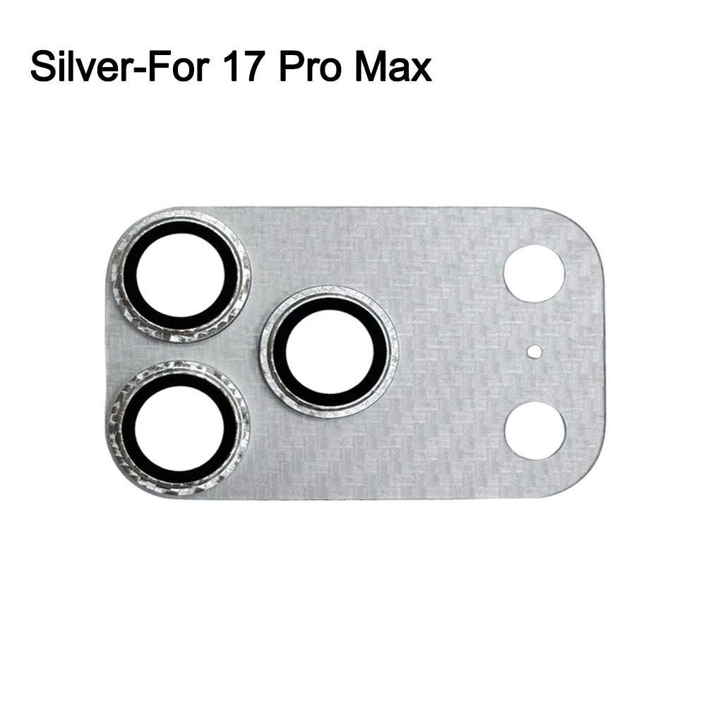 Metal Tempered Glass Camera Lens Cover for iPhone 17Pro/17 Pro Max Phone Accessories