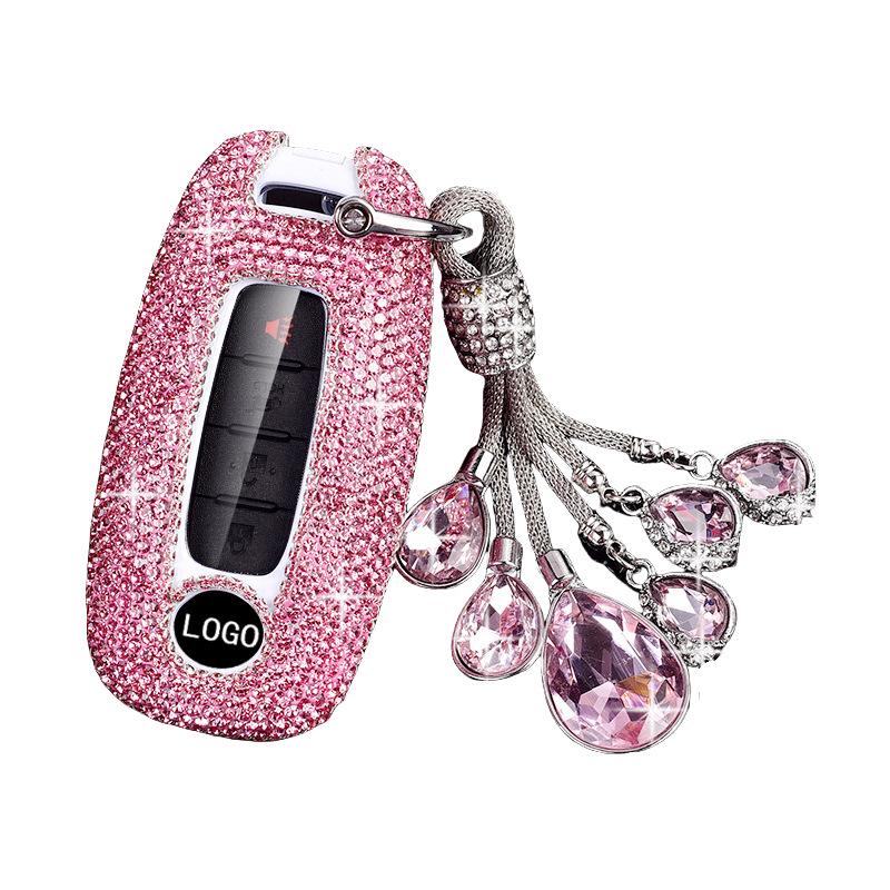 Nissan 14th Gen Sylphy, Qashqai, Teana, X-Trail, Tiida, Murano, Terra Car Key Diamond Cover for Women
