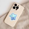 50 Sheets of 3D Three-dimensional Star Graffiti Stickers Creative Star Stickers Water Cup Mobile Phone Waterproof Decorative Stickers
