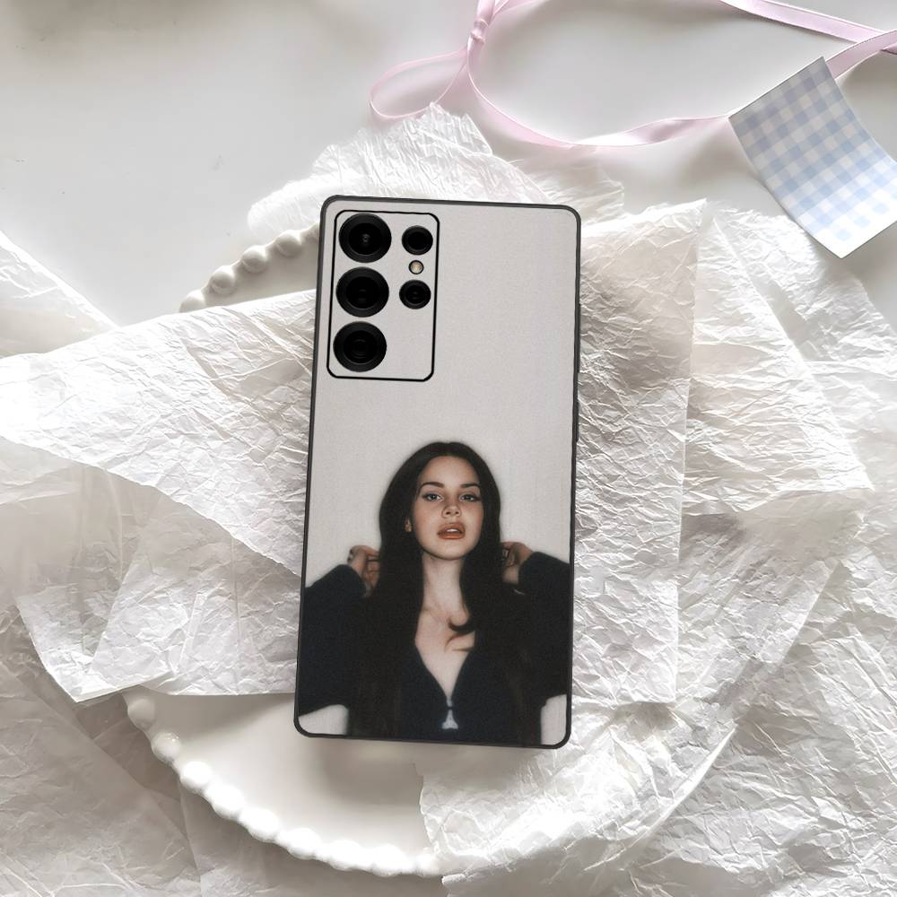 Singer Lana Del Rey Phone Case For Samsung S 24 fe 25 Ultra plus 20 lite 21 30 22 23 24 22 Ultra 5G Fundas
