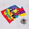 Beweis Strandtuch mit The Wiggles Muster - weich, saugfähig, schnelltrocknend, maschinenwaschbar - perfekt zum Schwimmen, Camping, Baden